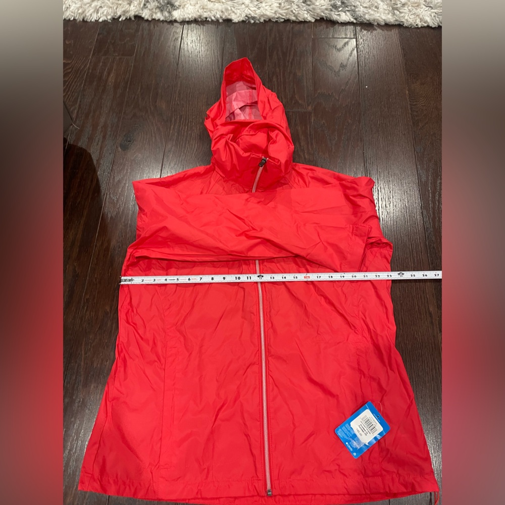 Columbia Women Switchback III Jacket Size 1X Red Orange Nylon Waterproof NWT - Picture 6 of 10